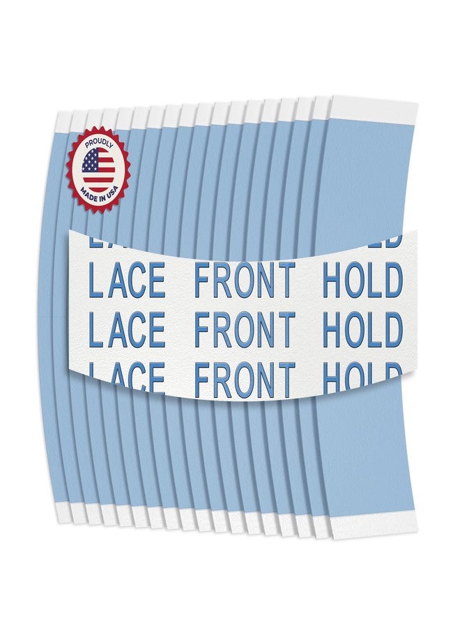 Sunshine Tape Premium Blue Liner Lace Front Hold Wig Tape | 36pcs | Double Sided Adhesive Tape for Toupee | Strong Hold Waterproof Strips | Made in USA (36, Back Curve) - Image 4