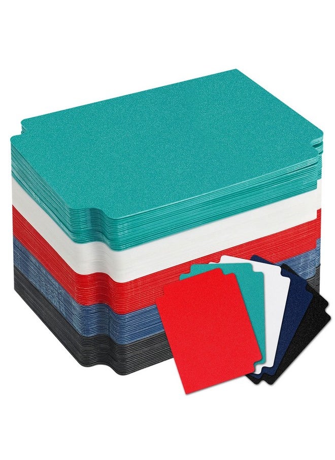Charniol 100 Pcs Card Dividers Multicolor Trading Card Separators Sport Baseball Card Sorting Standard Size Card Divider Trading Card Page Dividers For Games Card 2.7 X 3.8 Inch  - Image 2