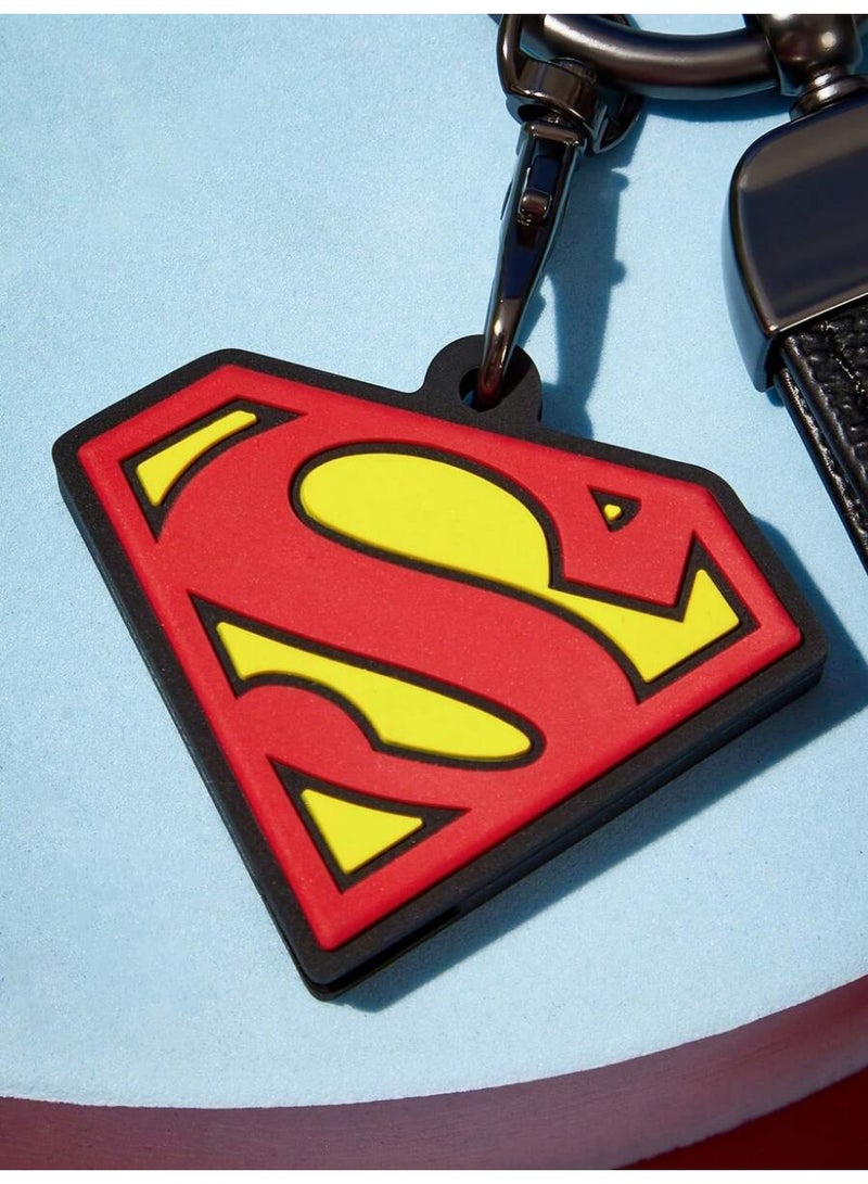 SUPERMAN Keychain Superman Key Ring Super Hero Logo Design Pendant Accessory for Car Bag Gift for Fans - Image 1