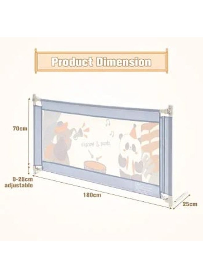 Baby Bed Rail | Bed Rail 180 cm | Baby Bed Rail 180 cm | Bed Safety Rail | Baby Safety Rail | Child Safety Bed Rail | Toddler Bed Rail | Kids Bed Rail | Baby Bed Guard | Bed Guard Rail | Bed Side Guard | Bed Barrier for Kids | Baby Bed Barrier | Bed Safety Barrier | Bed Fence for Kids | Safety Rail for Bed | Bed Fall Protection | Anti-Fall Bed Rail | Baby Sleep Guard | Mesh Bed Rail | Metal Bed Rail | Foldable Bed Rail | Lockable Bed Rail | Secure Bed Rail | Easy Install Bed Rail | Tool-Free Bed Rail | Removable Bed Rail | Washable Bed Rail | Cartoon Mesh Bed Rail | Side Bed Guard | Side Safety Rail | Portable Bed Rail - Image 2