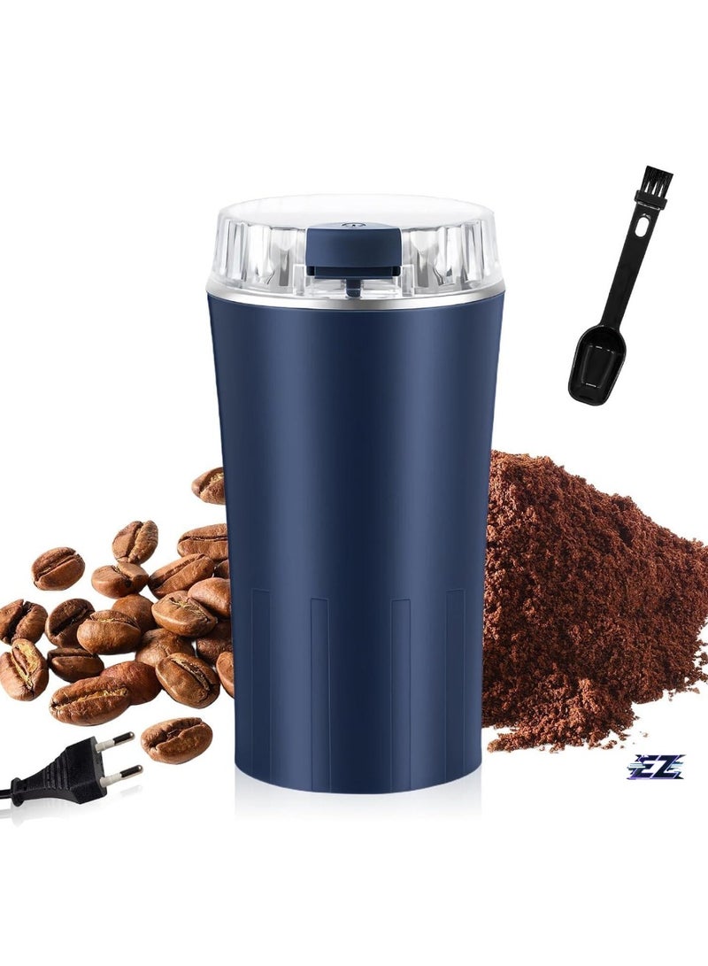 ELTRAZONE Electric Coffee Grinder 300W, Stainless Steel Blades Espresso Bean & Spice Grinder – Multifunctional Grinder for Coffee Beans, Spices, Herbs, Nuts – Powerful, Durable, and Compact  - Image 1