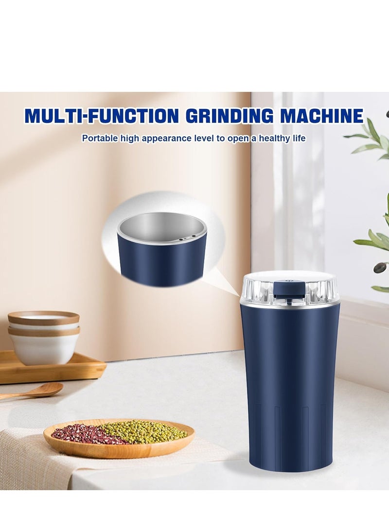 ELTRAZONE Electric Coffee Grinder 300W, Stainless Steel Blades Espresso Bean & Spice Grinder – Multifunctional Grinder for Coffee Beans, Spices, Herbs, Nuts – Powerful, Durable, and Compact  - Image 3