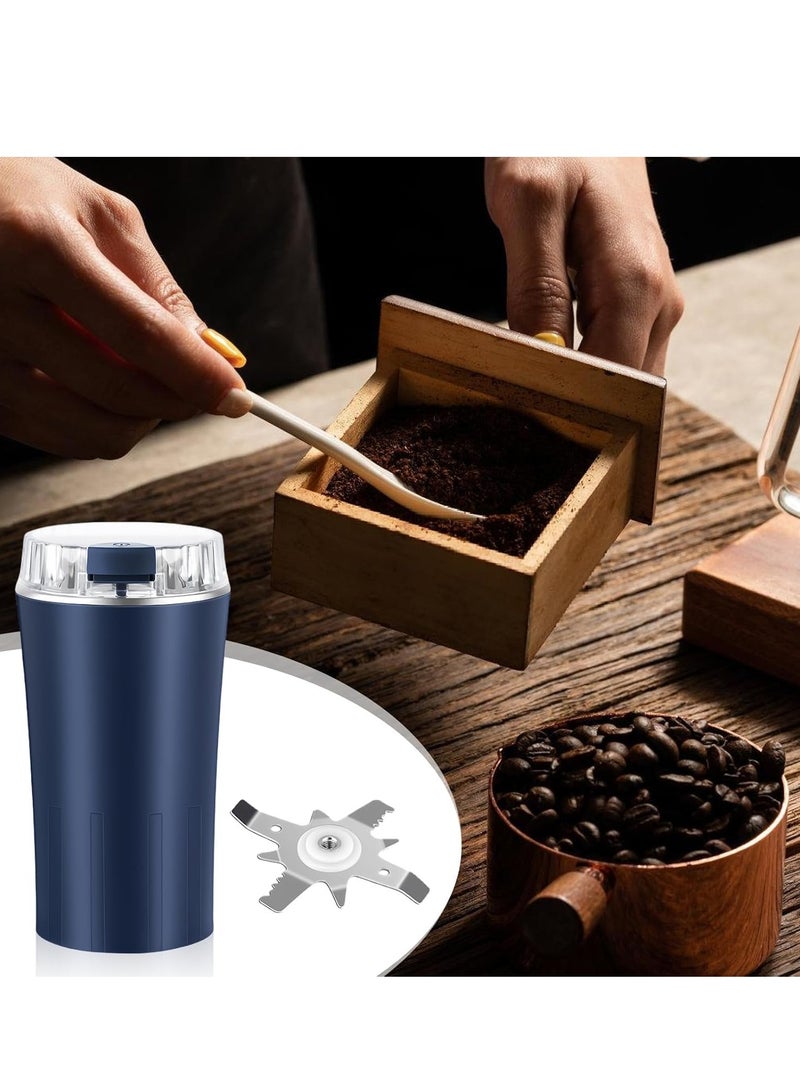 ELTRAZONE Electric Coffee Grinder 300W, Stainless Steel Blades Espresso Bean & Spice Grinder – Multifunctional Grinder for Coffee Beans, Spices, Herbs, Nuts – Powerful, Durable, and Compact  - Image 5