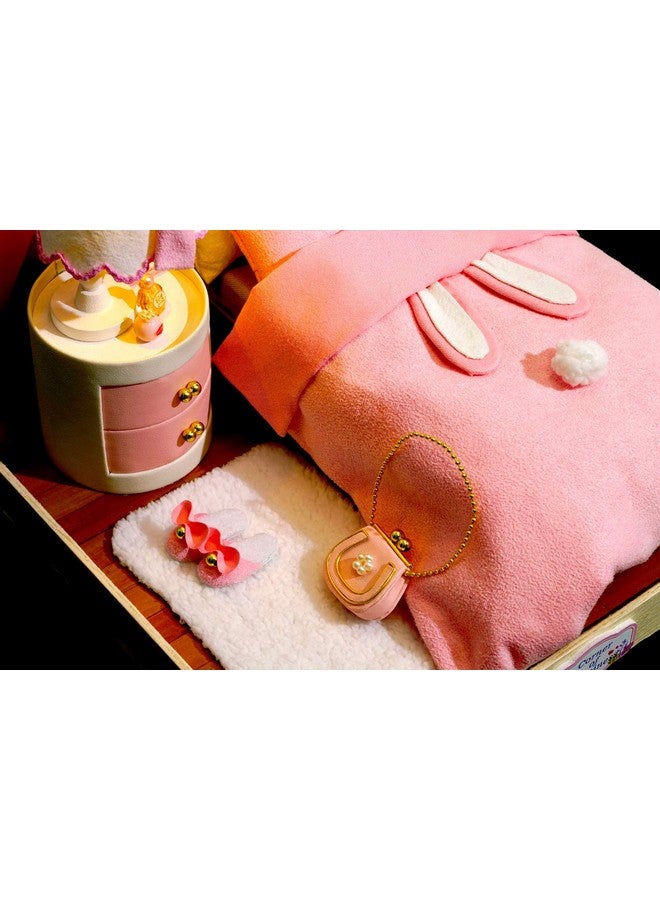 فليفر مجموعة منزل دمى فليفر المصغر، غرفة إبداعية مع أثاث، هدية فنية رومانسية (لحظة ساحقة) - Image 5