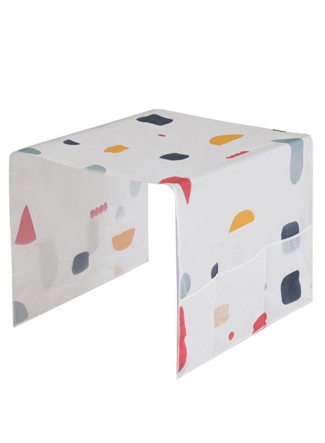 غطاء ثلاجة مضاد للماء مع حقيبة تخزين متعدد الألوان 130x55سم - Image 1