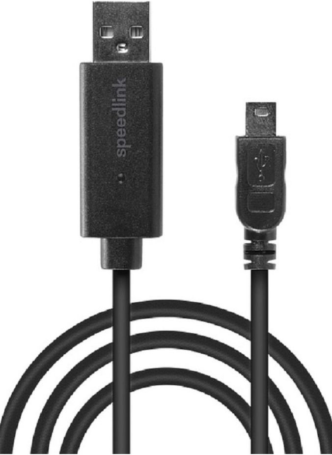 SPEEDLINK STREAM Play & Charge Cable Set - for PS3, black  - Image 2