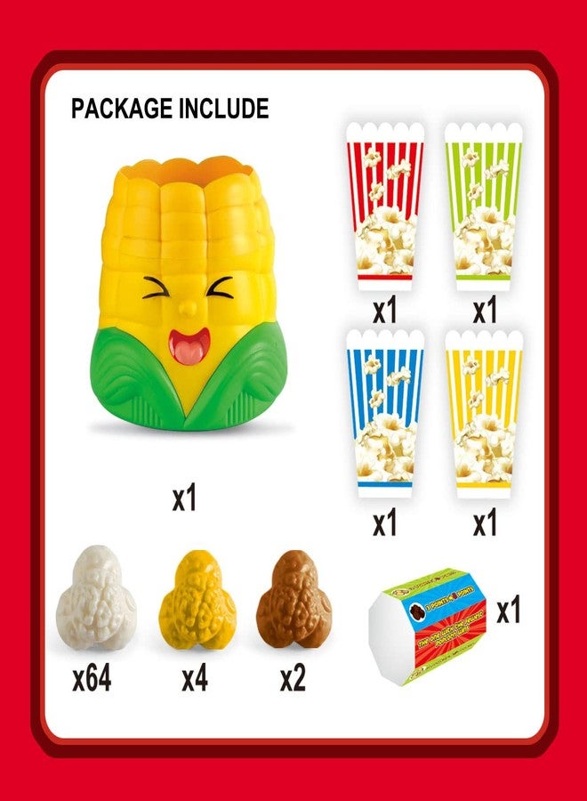 LAFALA Kids Board Games for Family Night Party Games Who get’s Most Popcorn Board Game for Adults and Kids 8-12, 2-4 Players,Easter's Day Halloween Christmas Party Game - Image 5