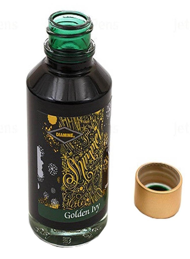 Diamine 50ml Shimmering ink Golden Ivy - Image 3