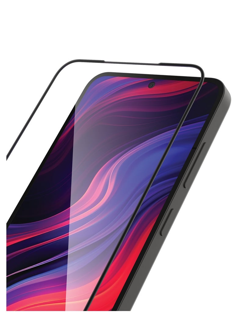 Moxedo Ultra Shield Tempered Glass Screen Protector HD Clear 9H Hardness Full Coverage with Auto-Align Easy Applicator for Samsung Galaxy S25 Plus - Image 1