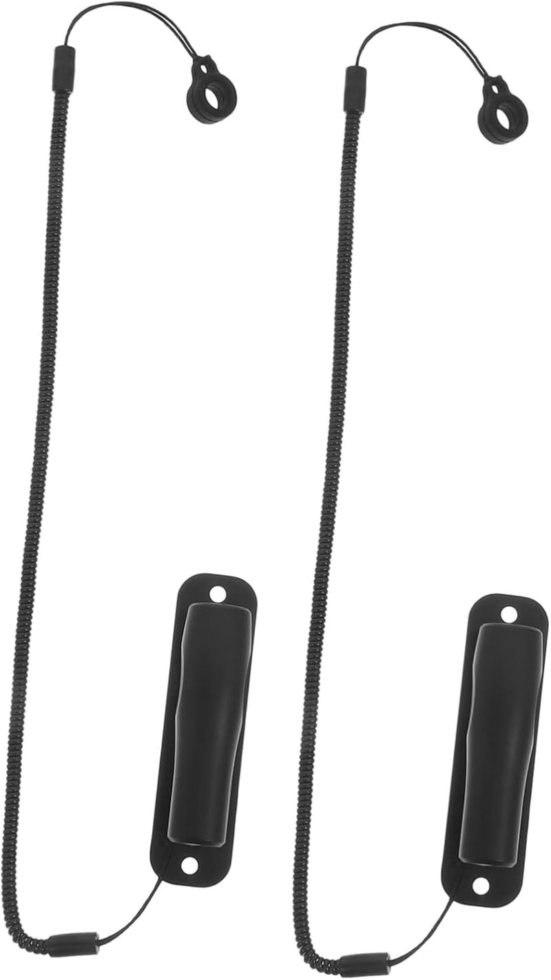 2 Pack Touchscreen Stylus Pen Lanyard Holder 30cm Spring Rope for Office School Devices - Image 1