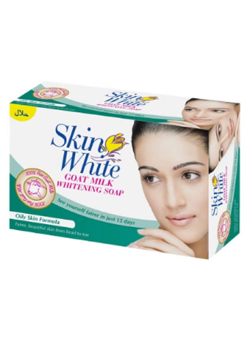 skin white - Goat Milk Whitening Soap Oily Skin Formula - Image 1