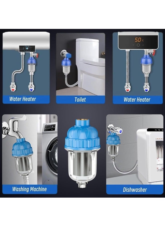 Rocket Flyer The multi-purpose household laundry prewater filter adopts 40μm thick 316 stainless steel mesh, which can remove sediment and sediment in the water, easy to clean, durable, and effectively avoid sediment pollution and heavy metal pollution - Image 3