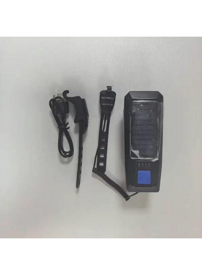 Solar USB Dual Charging Bike Light Hands Free Flashlight Cycling Travel Emergency Chedeng - Image 1