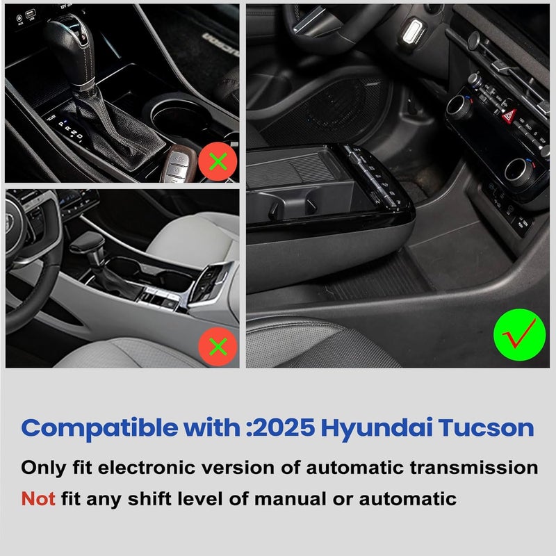 Neepiar Center Console Organizers for 2025 Hyundai Tucson - Image 2