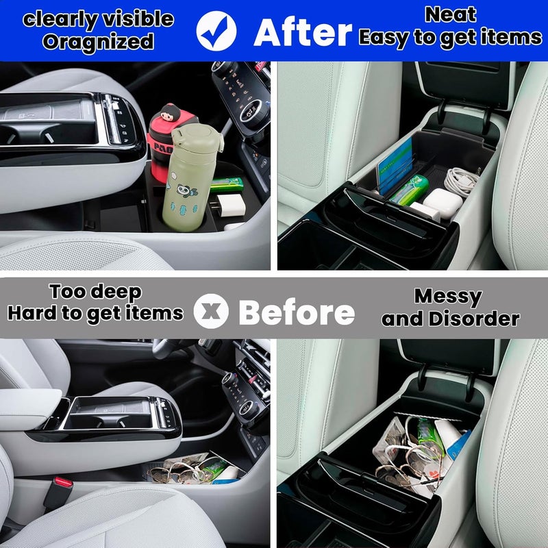 Neepiar Center Console Organizers for 2025 Hyundai Tucson - Image 3