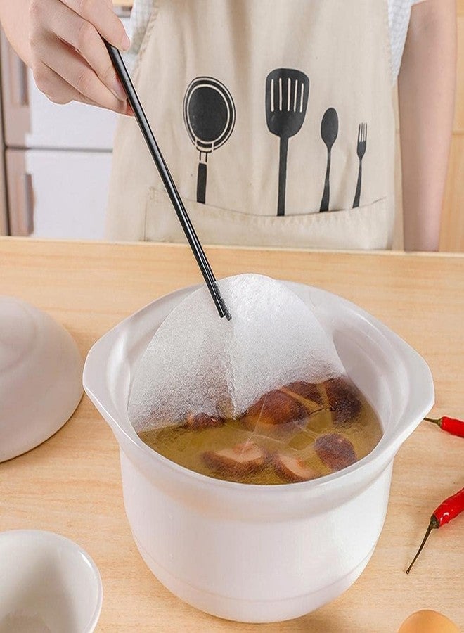 IQS Enterprise 12 Sheets Oil Absorption Paper Cooking Accessory Simple Filtration Film Cookware Bakeware Blotting Paper Oil Absorbing Sheet for Home, Kitchen, Hotel - Image 2