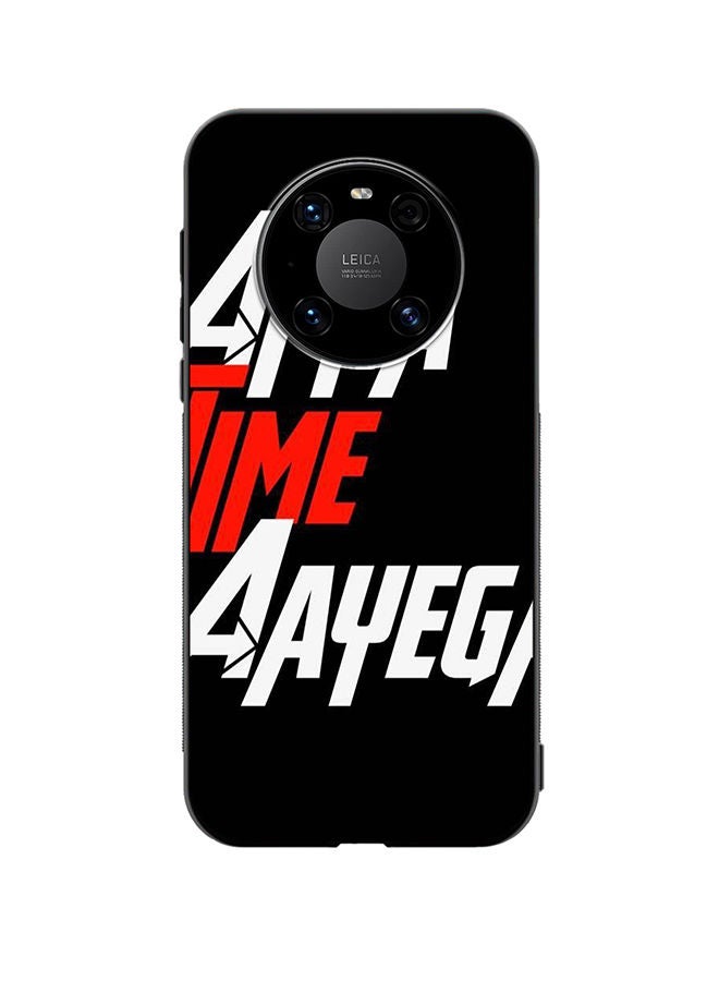 VR CREATIVE Protective Case Cover For Huawei Mate 40 Apna Time Ayega Design Multicolour - Image 1