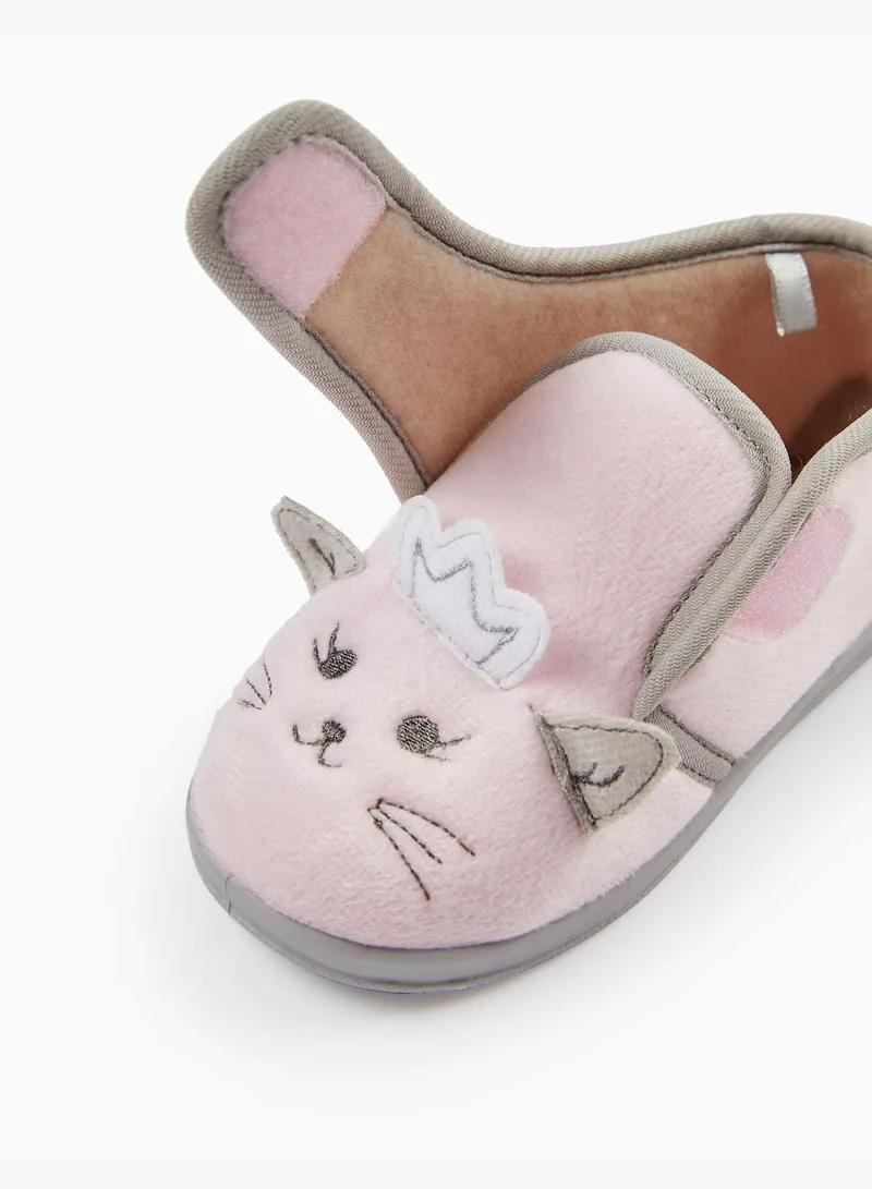 Zippy Zippy Princess Kitty Slippers For Baby Girls