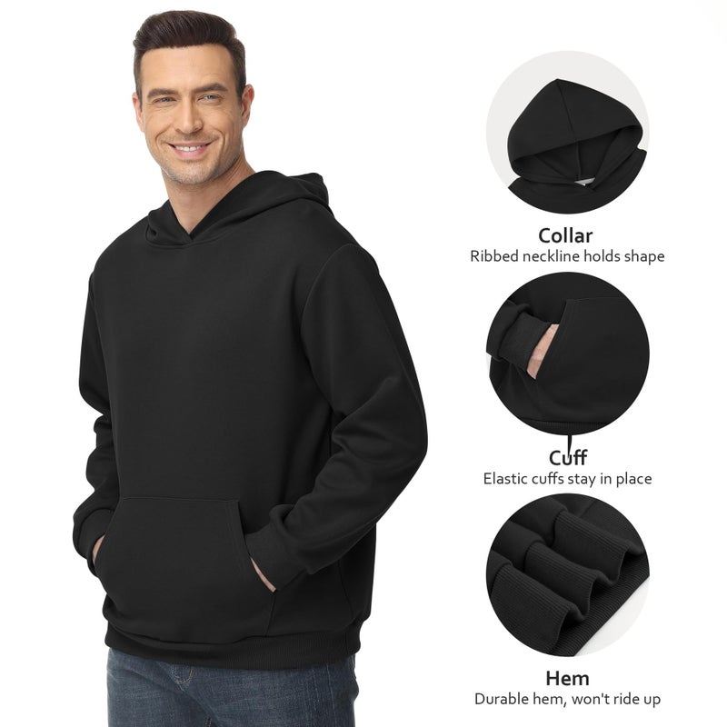 Cotton Hoodie Sweatshirt for Men - Image 2
