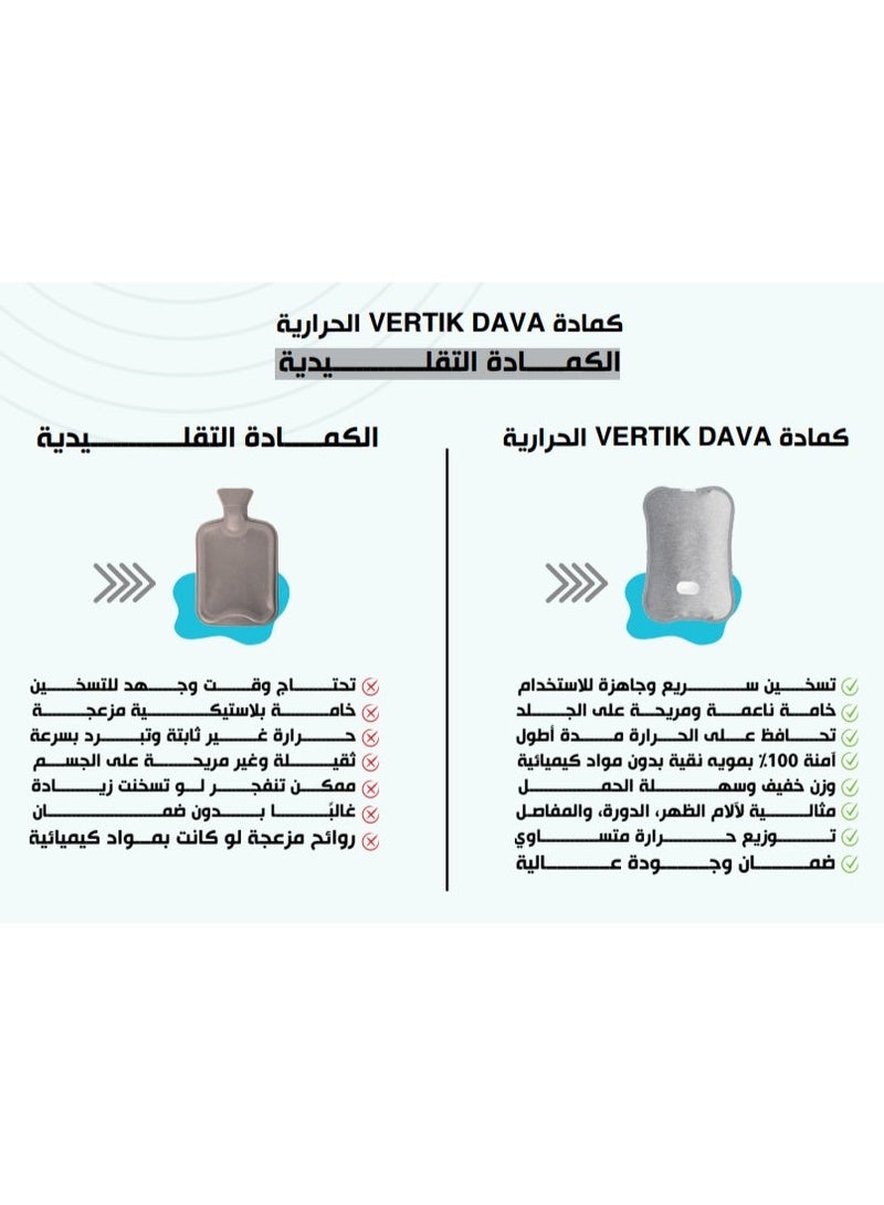 Vertik DAFA Hydroelectric Material Comfort Thermoelectric for Hot and Cold Use - Muscle and Joint Pain Relief (New Version 2026) - Image 5
