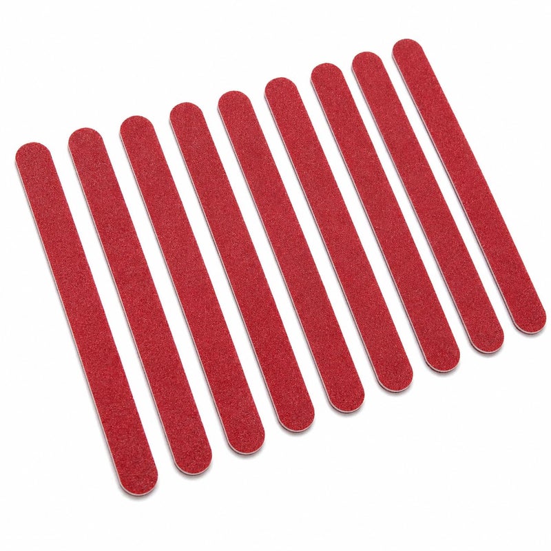 Nail Files for Daily Use,Hand Nail Files with Coarse Surface and Round Tips for Nail Care and Shaping Suitable for Manicure and Pedicure (10pcs) - Image 2