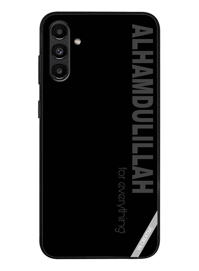 VR CREATIVE Protective Case Cover For Samsung Galaxy A13 5G Alhamdulillah For Everything Design Multicolour - Image 1
