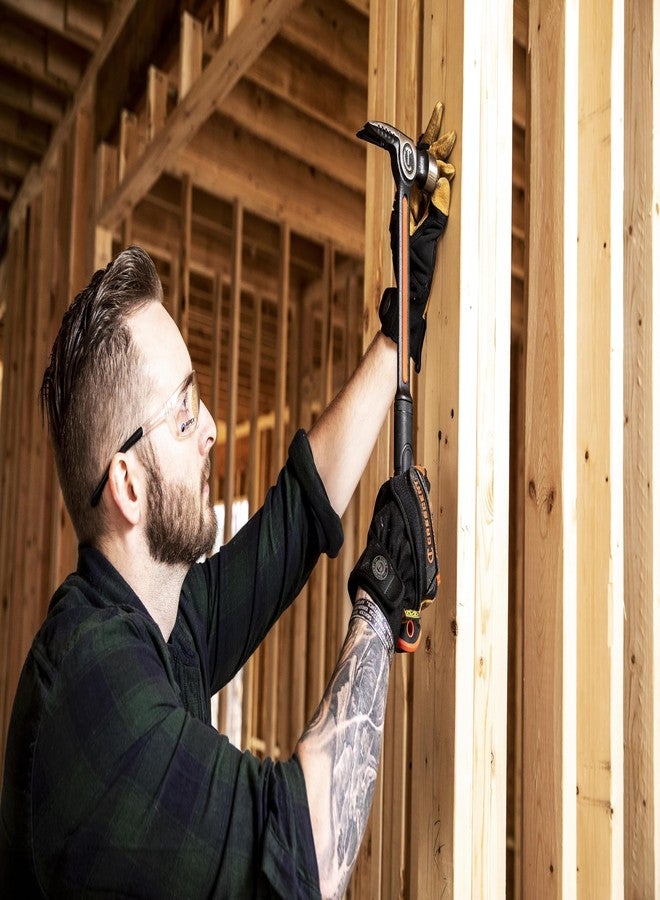 Crescent Steel Milled-Face Framing Hammer - Claw Hammer with Vibeguard Technology & Magnetic Nail Starter - 28 oz - CHSFRM23 - Image 2