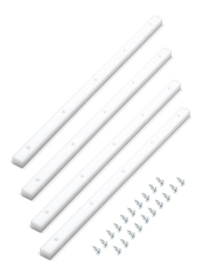 باورتيك قضيب ميتري مزلج متقاطع من POWERTEC لمنشار الطاولة، مقاس 3/4 بوصة × 3/8 بوصة × 17 بوصة مع ثقوب ومسامير مثقوبة مسبقًا لطاولة التوجيه، ومنشار الشريط، وأداة التثقيب، وملحقات منشار الطاولة لأعمال النجارة، عبوة من 4 قطع (71793) - Image 1