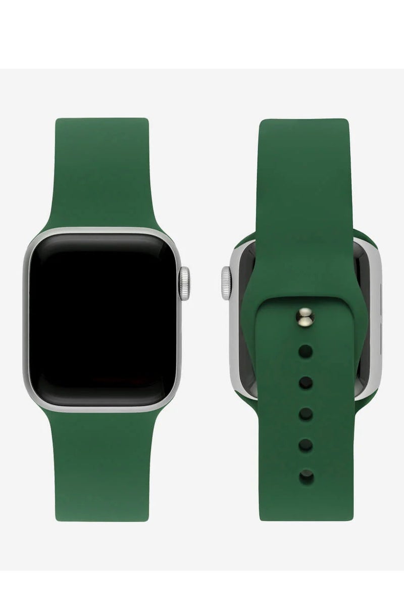 Silicone Apple Watch Sport iBand 44mm 45mm 46mm 49mm - Image 1