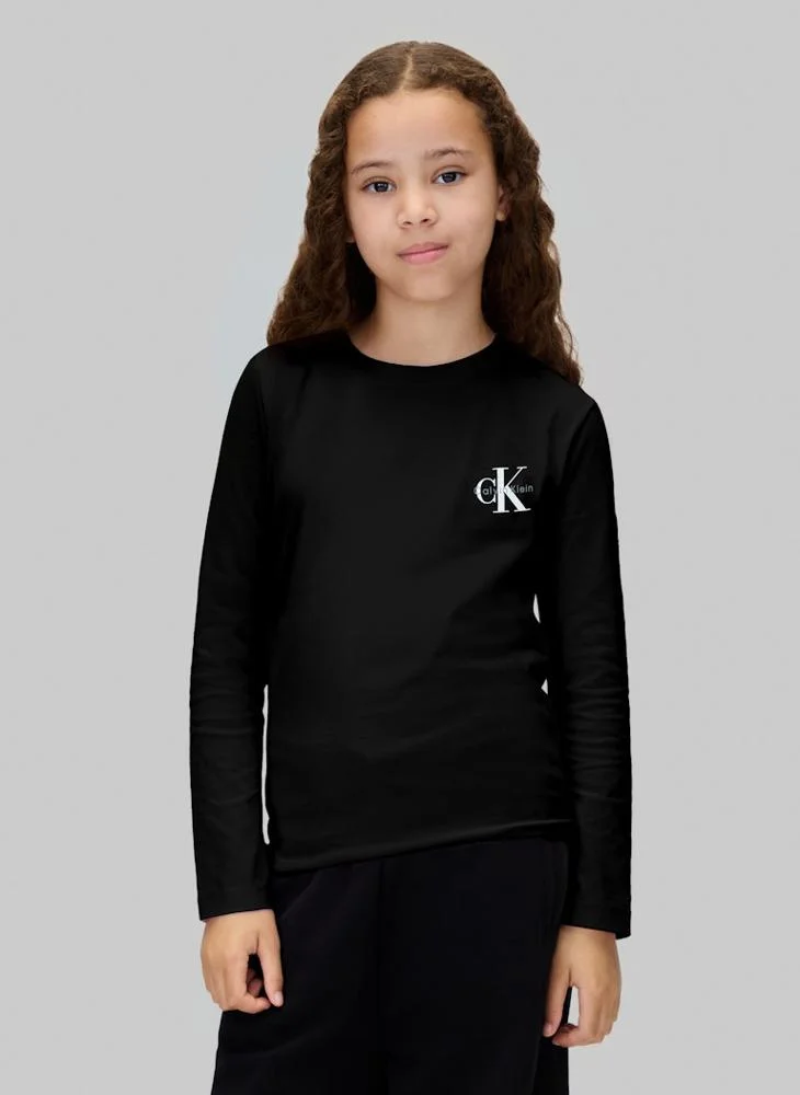 Calvin Klein Jeans Kids Graphic Crew Neck T-Shirt