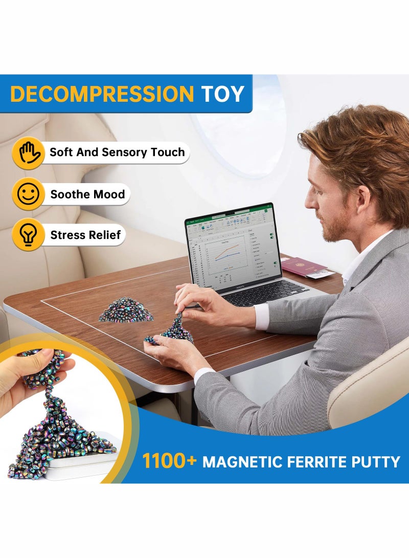 Ferrite clay body more than 510 kinds of weak magnetic ferrite stone adult fidget toys desk toys - Image 3