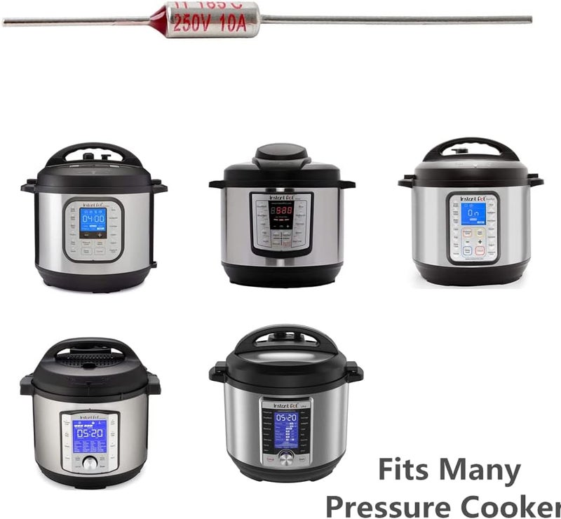 ZoneFly Original Electric Pressure Cookers Thermal Fuses for Instant Pot 3,6,8 Qt DUO/ULTRA/LUX, 185 Celsius Thermal Fuses for Pressure Cooker for PowerXL/Quick Pot/ Y4D-36 Y6D-36 Y8D 36 Y10D-36, 3-Pack - Image 2