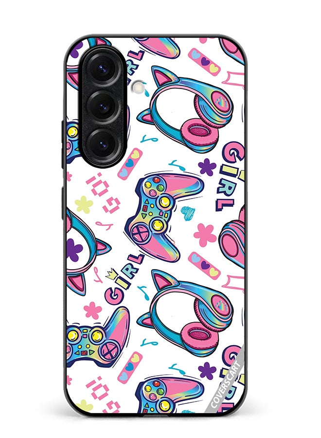 VR CREATIVE Protective Case Cover For Samsung Galaxy S25 Gaming For Girls Design Multicolour