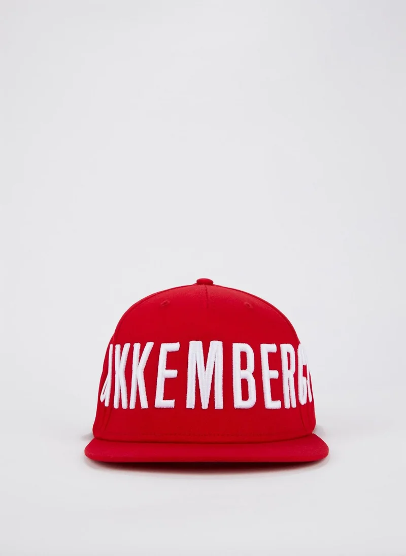 بيكيم برجس Red Logo Embroidered Baseball Hat