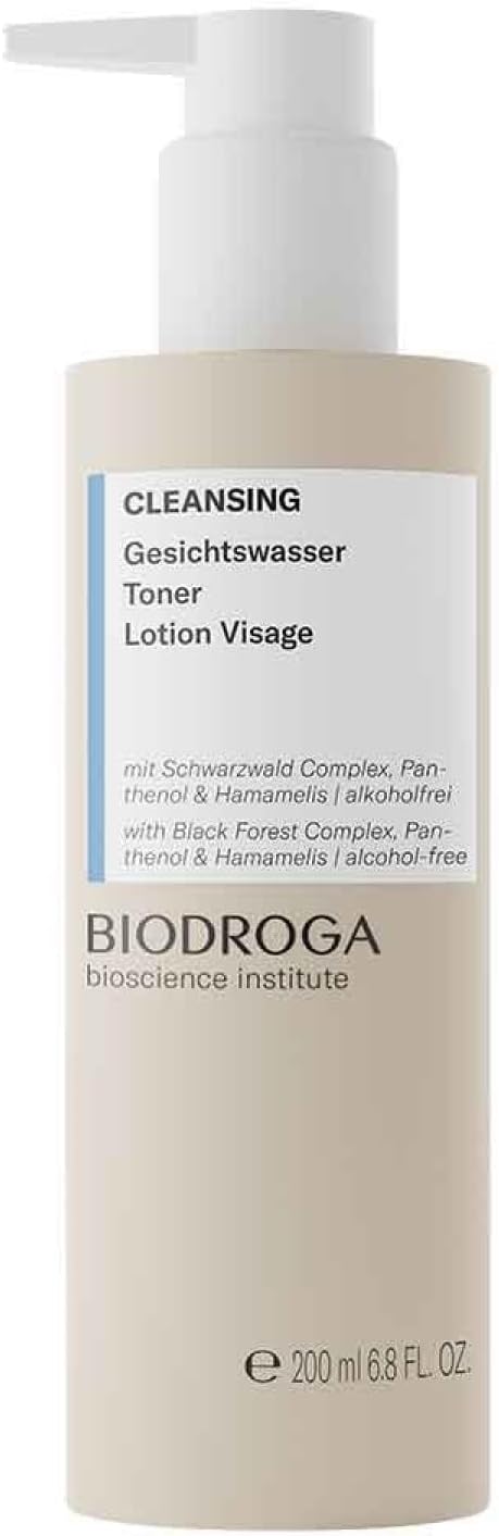 Biodroga Cleansing Facial Toner 200ml  Skin Care Cleanser Facial Cleanser Tonic Alcohol Free