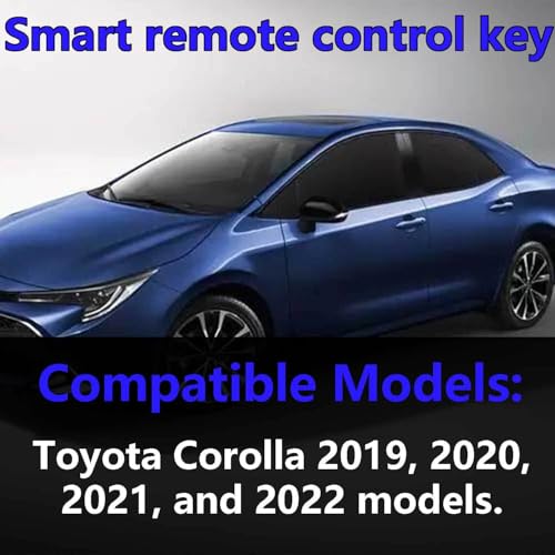 BSNOVT Smart Key for Toyota Corolla 2019-2022, Vehicle Proximity Smart Remote Control Key Fob Replacement for Corolla HYQ14FBN 8990H-02030 231451-2000,315MHz - Image 3