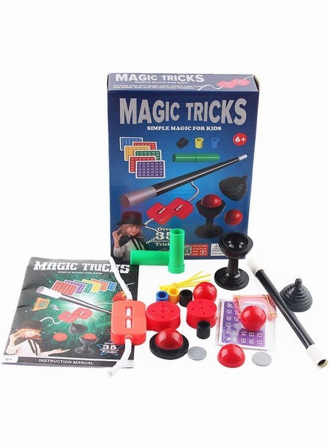 PYEBE Simple Magic Kit for Kids Amazing Tricks Magic Set for Children Including Mystical Cards Wand and More - Image 1