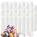 TANEMUDO 300 Pcs DIY Easter Eggs 17 x 22 Inch Fillable Blank White Empty Plastic Eggs Easter Basket Stuffers Bulk for Hunt Theme Party Favor Classroom Prize - Image 2