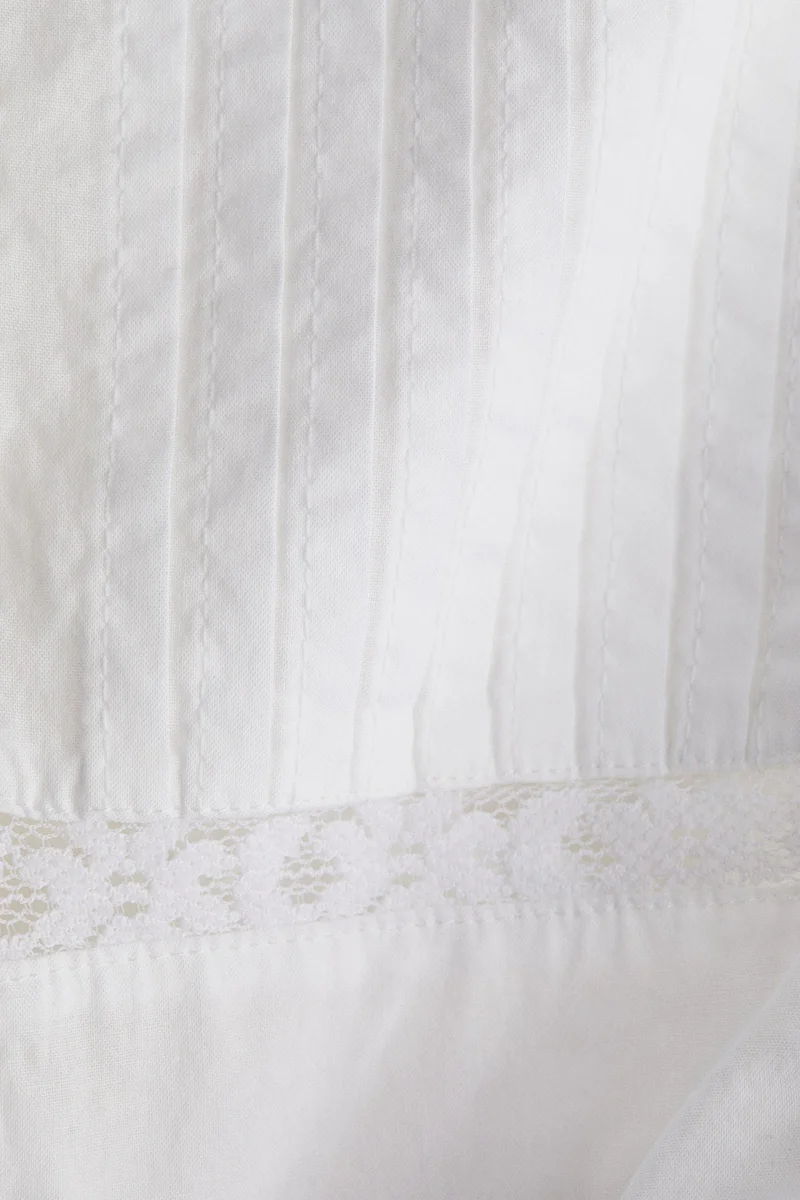 H&M Flounce-trimmed strappy top