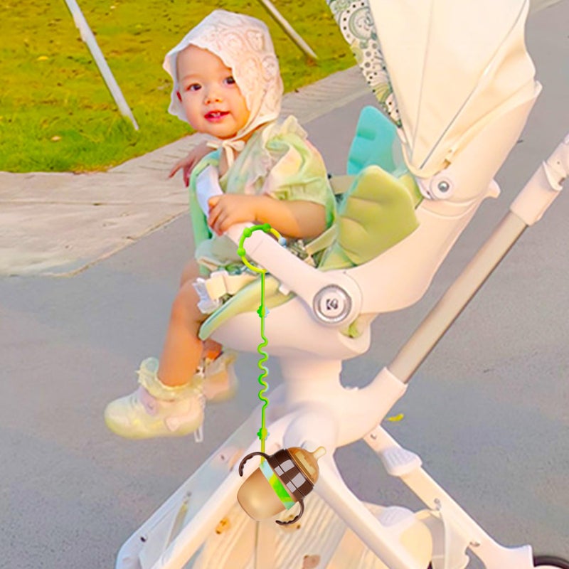 RTMOK Silicone Pacifier Clip,Applies to Car Seat,High Chair,Stroller Accessories,Cribs,Rocking Chair - Image 3