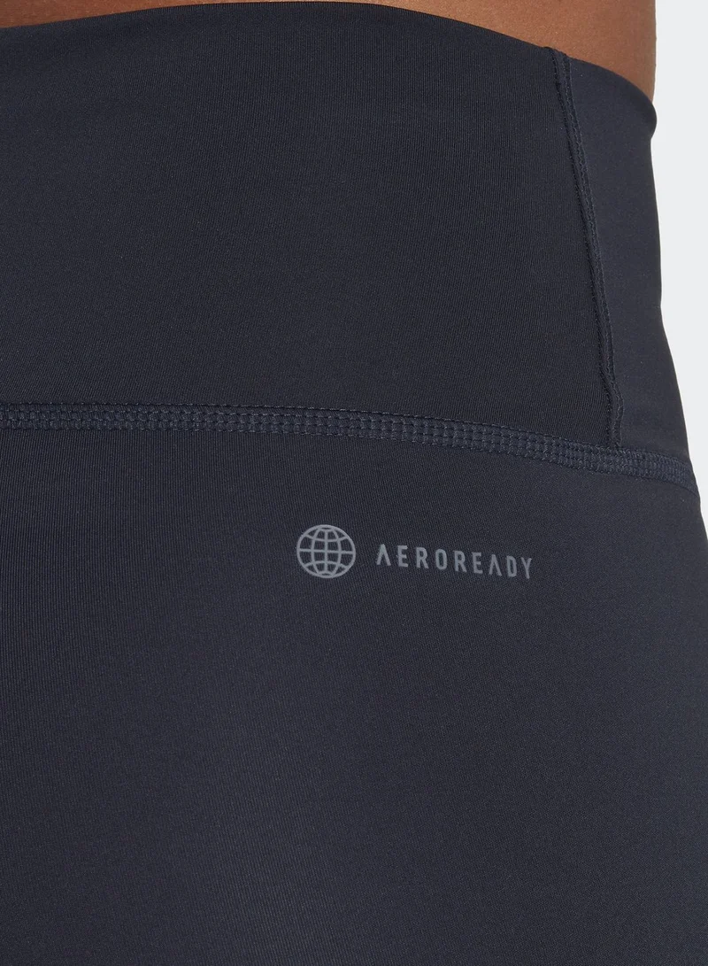 adidas بنطال ليقنز بخصر عالي