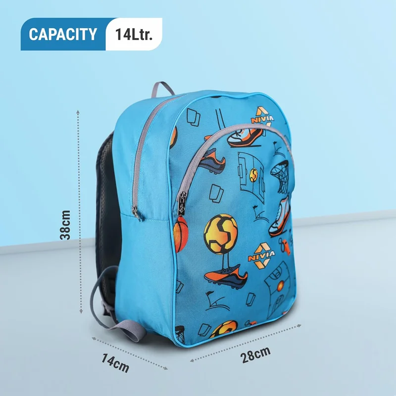 Nivia  Nivia Multi-Coloured Sports Backpack with Generous Storage and Adjustable Straps  | Best Price UAE