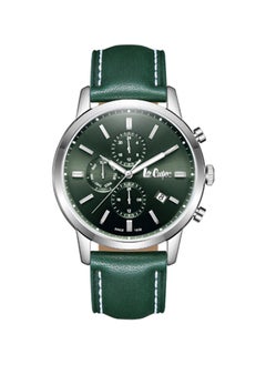 Lee Cooper Men Multi Function Dark Green Dial Watch - LC08085.377  - Image 1