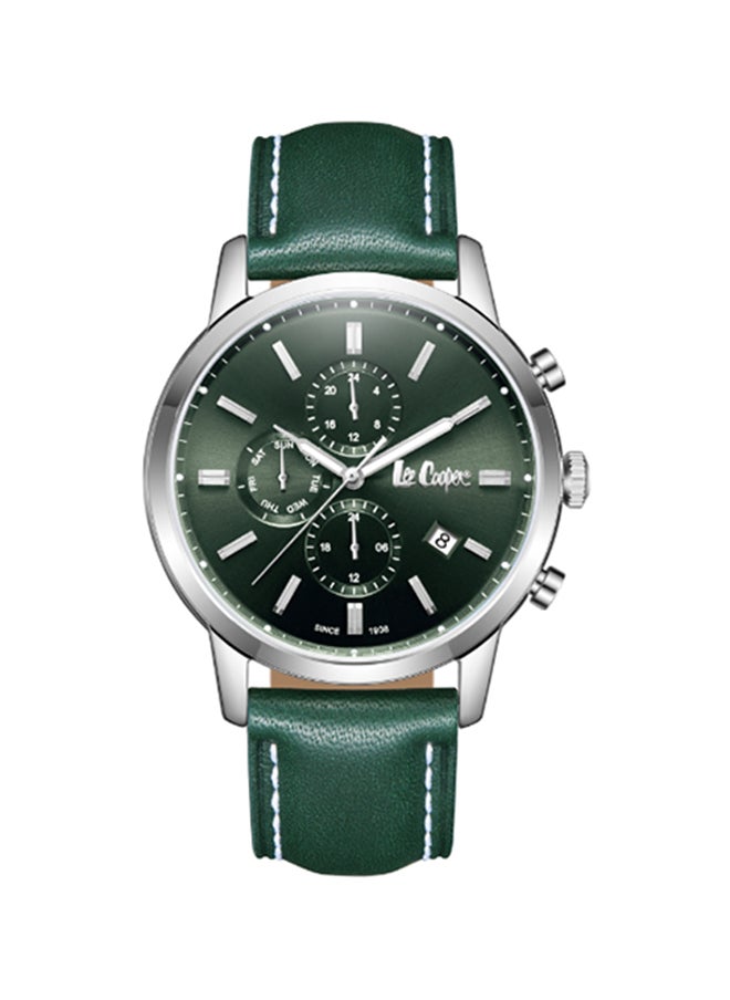 Lee Cooper - Men Multi Function Dark Green Dial Watch - LC08085.377 - Image 1