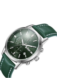 Lee Cooper Men Multi Function Dark Green Dial Watch - LC08085.377  - Image 4