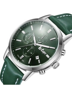 Lee Cooper Men Multi Function Dark Green Dial Watch - LC08085.377  - Image 5