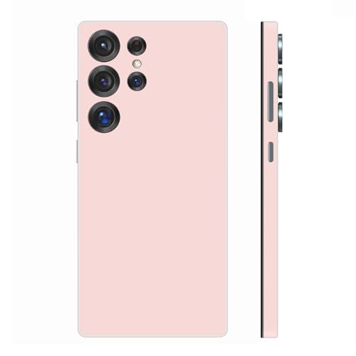 CXWITHY 2 Pack Skin Wrap for Samsung Galaxy S25 Ultra, Phone Stickers Protective Film Ultra Thin Vinyl Decal Color Changing Cover for Mobile's Back, Camera, Frame (Pink) - Image 1