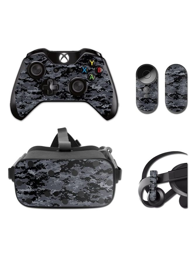 MIGHTY SKINS MightySkins Skin Compatible with Oculus Rift CV1 wrap Cover Sticker Skins Digital Camo