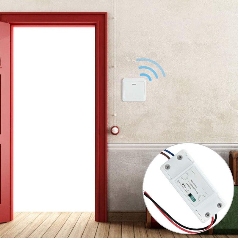 Smart Wireless Remote Control Switch No Wiring Easy Installation For Home Lighting AC 90 260V 10A - Image 5