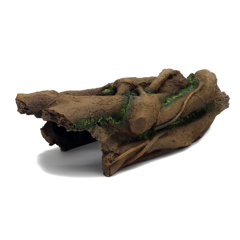 JIHAQUA Aquarium Resin Bark Terrarium Decor, Lizard, Snake or Reptile Hide,Lizard, Spider and Aquarium Fish Hide Cave (Large Bark B) - Image 4